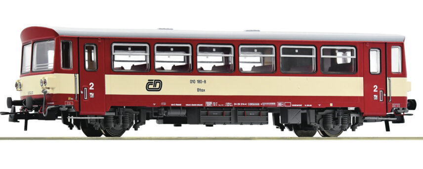 Roco 74242  Trailer for diesel railcar class 810, CD