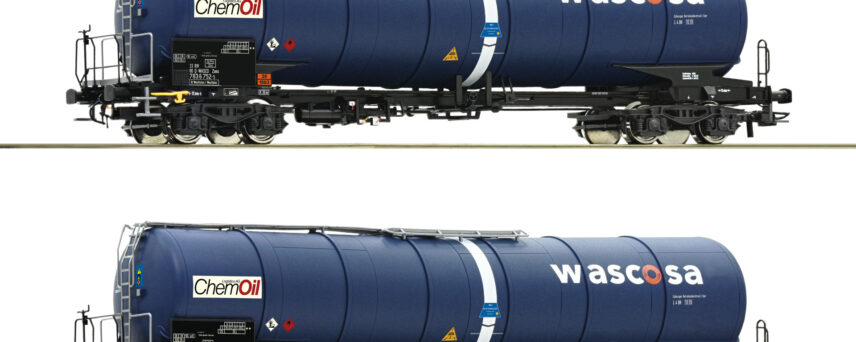Roco 77046  2-piece set: Tank wagons, Chemoil