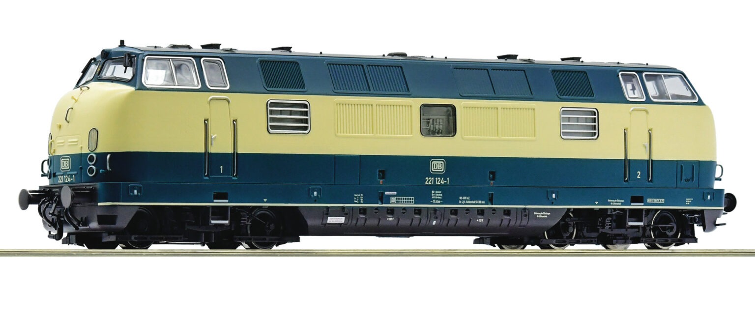 Roco 71089  Diesel locomotive class 221, DB (DCC/Sound)