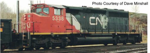 Bowser 25388  GMD SD40-2W, CNNA Map Scheme #5338 (DCC/Sound)