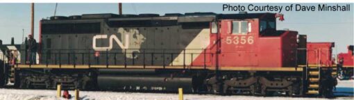 Bowser 25397  GMD SD40-2W, Dynamic CNNA Map Scheme #5356 (DCC/Sound)