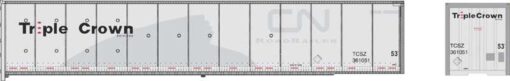 Bowser 42968  Dura Plate Triple Crown Norfolk Southern ex-CN #361051