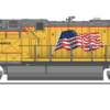 Broadway Limited Imports 7304 GE ES44AC, UP #8110, "Building America" (DCC/Sound)