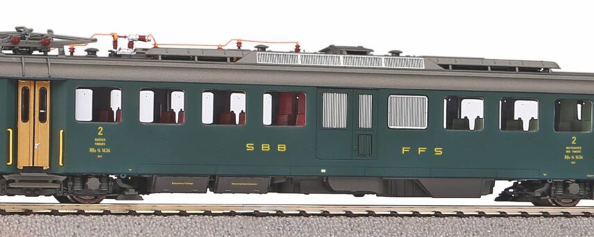 Piko 96822  HO Electric Railcar RBe 4/4, SBB