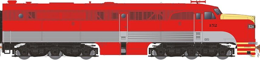 Rapido Trains 23055  PA-1, Missouri-Kansas-Texas - Shadowlined #152