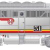 Rapido Trains 23545  PA-1, AT&SF (Repowered): #51L (DCC/Sound)