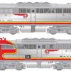 Rapido Trains 23546  PA-1 + PB-1, AT&SF (Repowered): #51A + 51C (DCC/Sound)