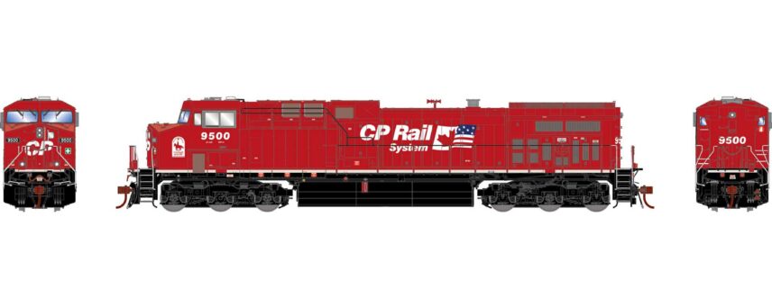 Athearn Genesis 31682   HO AC4400CW Locomotive, CPR #9500 (RCMP Musical Ride)