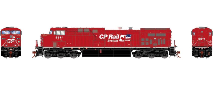 Athearn Genesis 31683   HO AC4400CW Locomotive, CPR #9511 (RCMP Musical Ride)