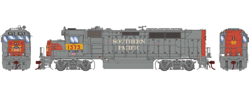 Athearn Genesis 64826   HO GP40P-2 Locomotive, UP #1373
