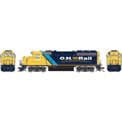 Athearn Genesis 64938   HO GP40P-2 Locomotive, ONT #2200 (DCC/Sound)