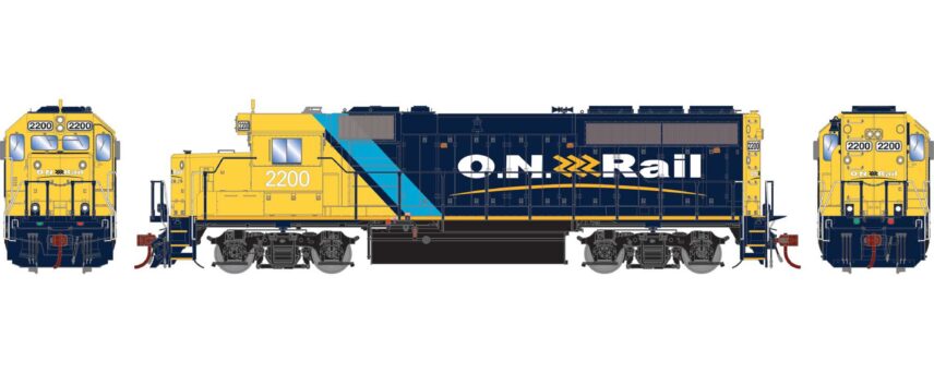 Athearn Genesis 64838   HO GP40P-2 Locomotive, ONT #2200