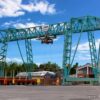 Kibri 38543  HO Gantry crane for sawmill