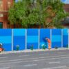 Kibri 38623  HO Noise barrier, blue