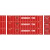 Athearn 26523  HO 53' Jindo Container, Canadian Tire (3 Pack)