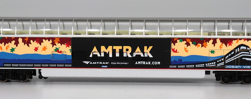 InterMountain Railway CCS7108-01  Superdome Passenger Car, Amtrak - Fall Foliage 10031 Ocean View