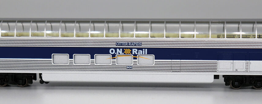 InterMountain Railway CCS7113-01  N Superdome Passenger Car, Ontario Northland  #900 Otter Rapids