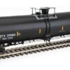 WalthersProto 100734  HO 55' Trinity Modified 30,145-Gallon Tank Car, GATX Rail Canada CGTX #31060 (black, white; yellow conspicuity marks)