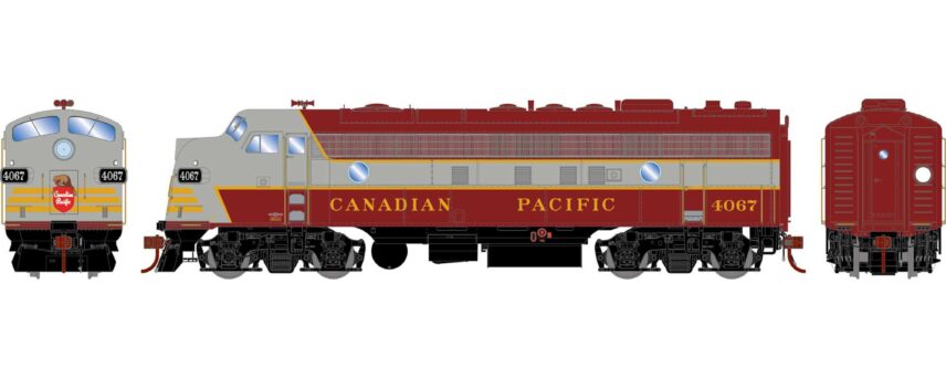 Athearn Genesis 19601   HO FP7A Locomotive, CPR #4067