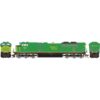 Athearn Genesis 75569   HO SD70M-2 Locomotive, Eastern Maine NBSR #6404