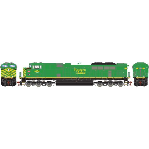 Athearn Genesis 75669   HO SD70M-2 Locomotive, Eastern Maine NBSR #6404 (DCC/Sound)