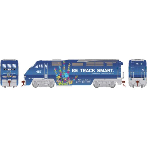Athearn 64726   HO F59PHI, Amtrak #457 (DCC/Sound)