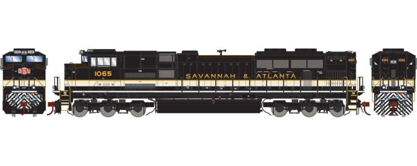 Athearn Genesis 75554   HO SD70ACe Locomotive, NS S&A Heritage #1065