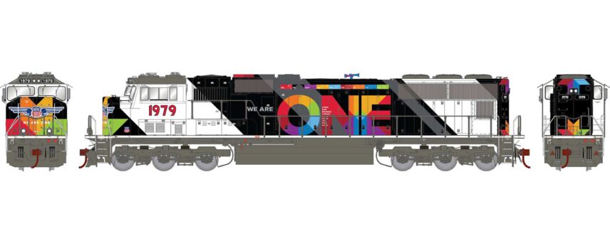 Athearn Genesis 75718   HO SD70M, Union Pacific/We are One #1979