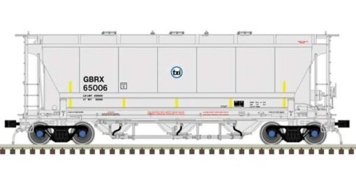 Atlas 50006216  N 3230 Covered Hopper TXI, GBRX #65000