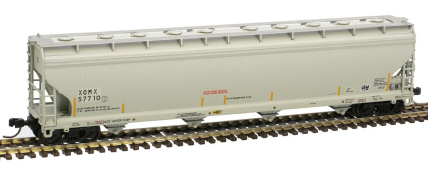 Atlas 50006013  N ACF 5701 Covered Hopper, Exxon-Mobil XOMX #57714