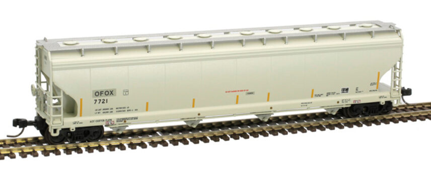 Atlas 50006016  N ACF 5701 Covered Hopper, Residco OFOX #7714