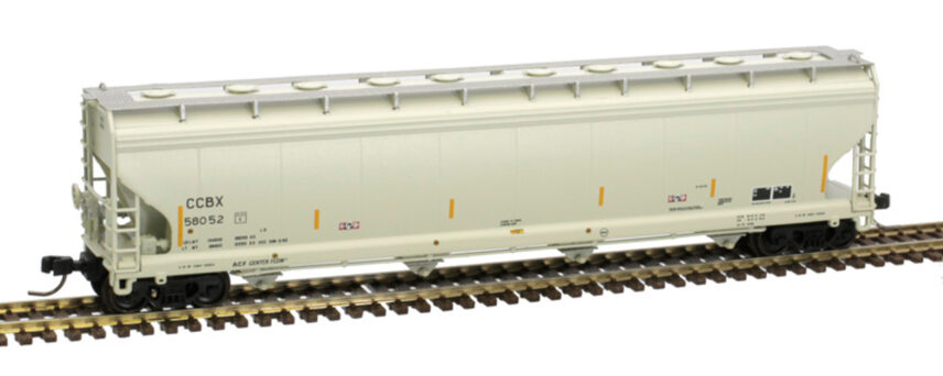 Atlas 50006019  N ACF 5701 Covered Hopper, Union Carbide CCBX #58057
