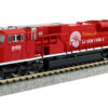 Kato 176-5628DCC   N EMD SD90/43MAC, CP #9159  Pulling for United Way