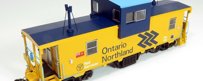 Rapido Trains 110144  HO Angus Van, Ontario Northland - Chevron #125