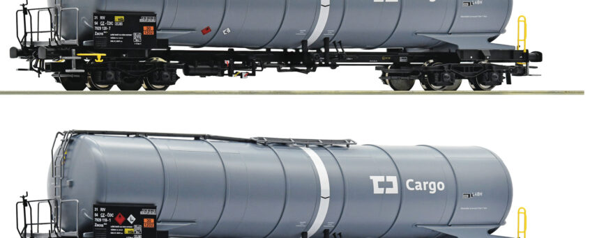 Roco 76003  2-piece set: Tank wagons, CD