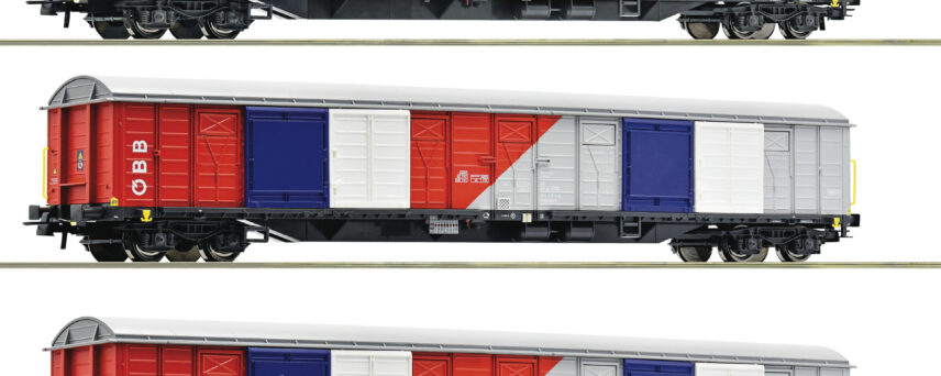Roco 77022  3-piece set: Bicycle transport, ÖBB