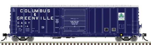 Atlas 20007140  HO CNCF 5000 50' Boxcar, Columbus & Greenville #21569