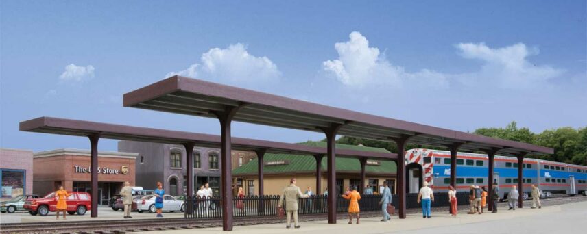Walthers Cornerstone 4099   HO Suburban Station Platforms