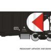 Rapido Trains 158003-1  HO NSC Ballast Hopper, CP Rail #457017