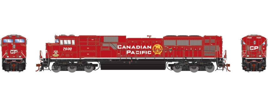 Athearn Genesis 1151   HO SD70ACU Locomotive, CP/Strathcona's Horse #7030