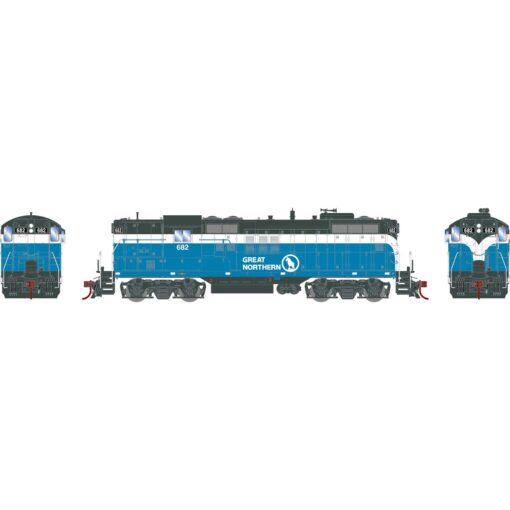 Athearn Genesis 82374   HO GP9 Locomotive, GN #682 (DCC/Sound)