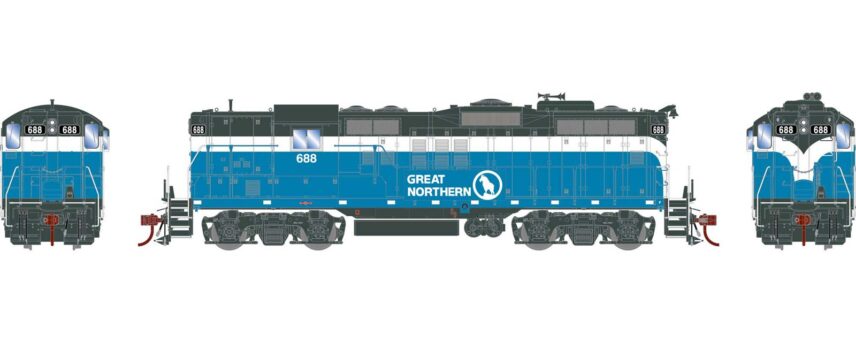Athearn Genesis 82276   HO GP9 Locomotive, GN #688