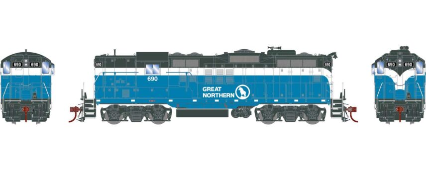 Athearn Genesis 82283   HO GP9 Locomotive, GN #690