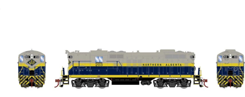 Athearn Genesis 82366   HO GP9 Locomotive, NAR #203 (DCC/Sound)