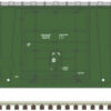 Atlas 50005455  N NSC 50' Box Car, British Columbia Railway #851022