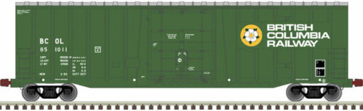 Atlas 50005453  N NSC 50' Box Car, British Columbia Railway #851009