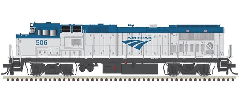 Atlas 40005183  N Dash 8-40BW, Amtrak Phase V - White Sill (DCC/Sound)#506