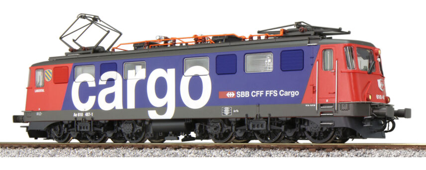 ESU 31532  HO Electric Locomotive Ae 6/6, 610 487-1 Langenthal, SBB (Digital, DC/AC)