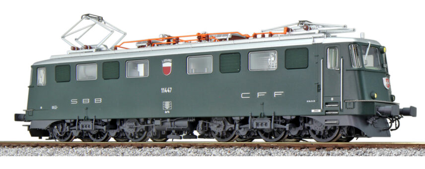 ESU 31536  HO Electric Locomotive Ae 6/6, 11447 Lausanne, SBB (Digital, DC/AC)