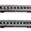Roco 74023   2 piece set (3): EuroCity coaches EC 7, SBB